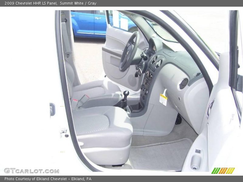 Summit White / Gray 2009 Chevrolet HHR LS Panel