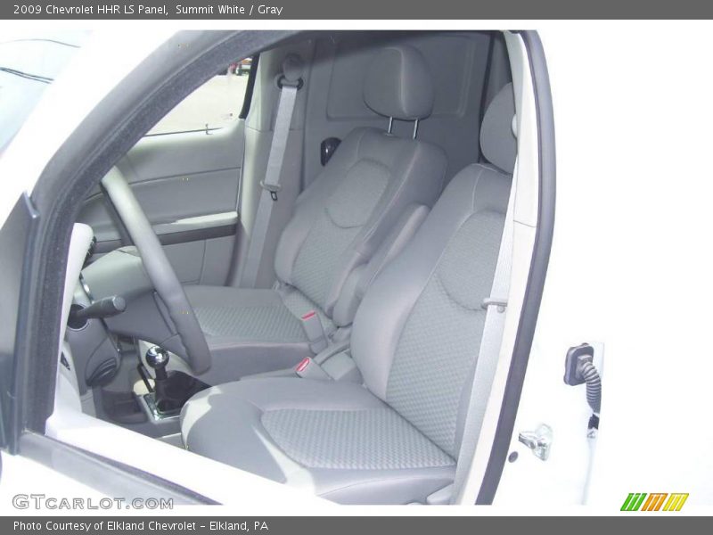 Summit White / Gray 2009 Chevrolet HHR LS Panel