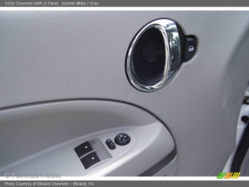 Summit White / Gray 2009 Chevrolet HHR LS Panel