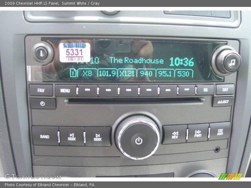 Summit White / Gray 2009 Chevrolet HHR LS Panel