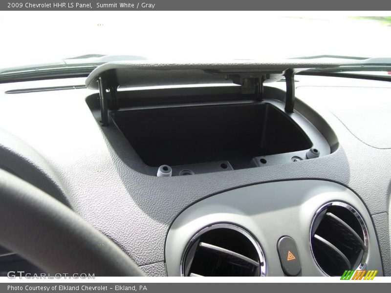 Summit White / Gray 2009 Chevrolet HHR LS Panel