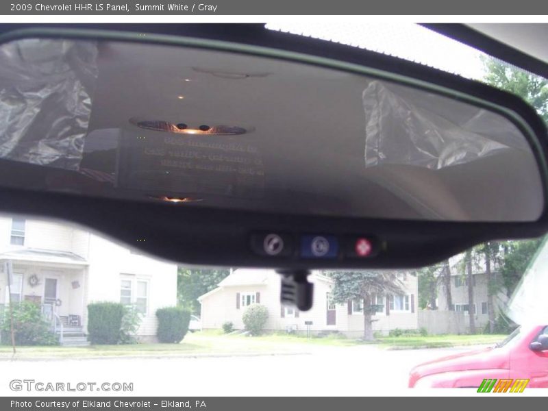 Summit White / Gray 2009 Chevrolet HHR LS Panel