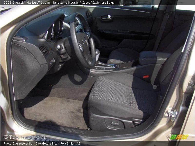 Sandstone Metallic / Cocoa/Cashmere Beige 2008 Chevrolet Malibu LT Sedan