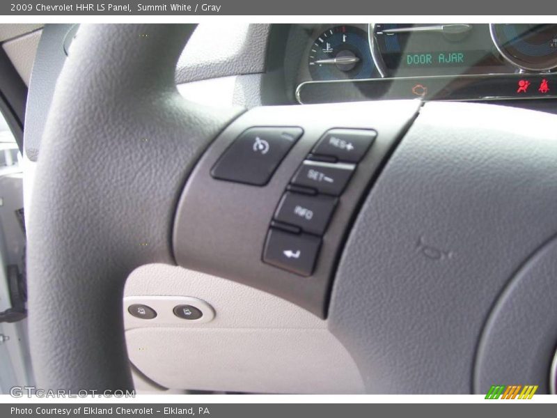 Summit White / Gray 2009 Chevrolet HHR LS Panel