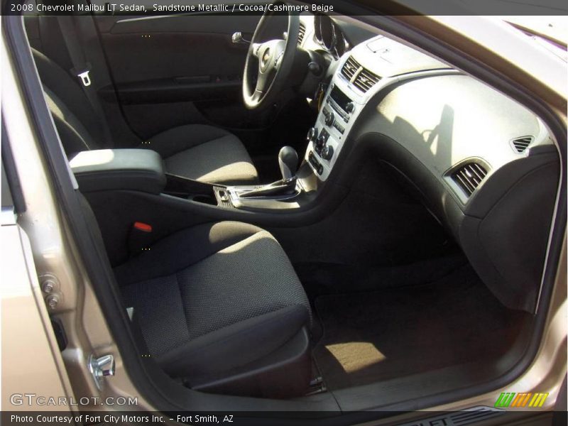 Sandstone Metallic / Cocoa/Cashmere Beige 2008 Chevrolet Malibu LT Sedan