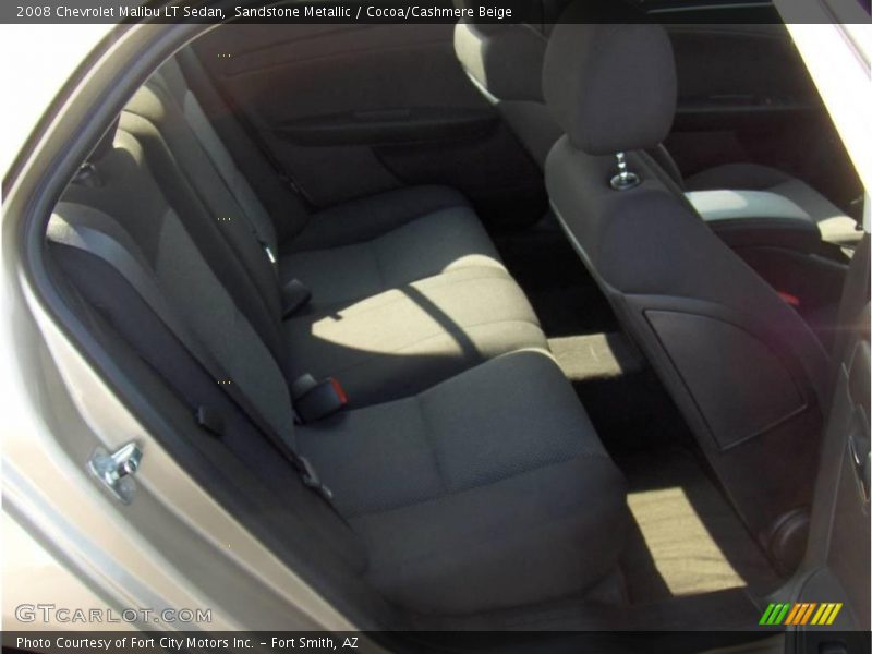 Sandstone Metallic / Cocoa/Cashmere Beige 2008 Chevrolet Malibu LT Sedan