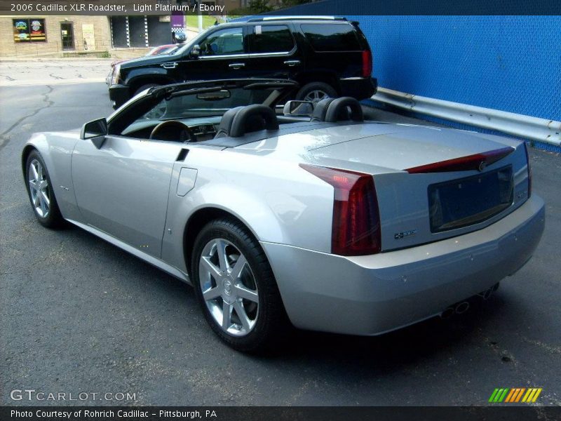 Light Platinum / Ebony 2006 Cadillac XLR Roadster