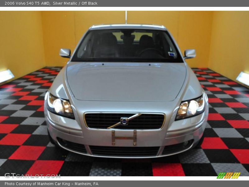 Silver Metallic / Off Black 2006 Volvo S40 T5 AWD