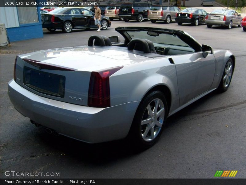 Light Platinum / Ebony 2006 Cadillac XLR Roadster