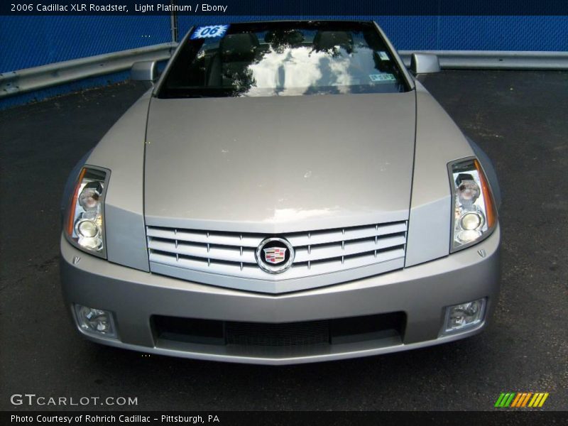 Light Platinum / Ebony 2006 Cadillac XLR Roadster