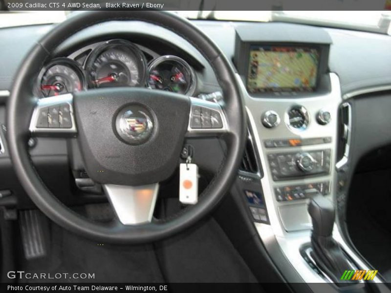 Black Raven / Ebony 2009 Cadillac CTS 4 AWD Sedan