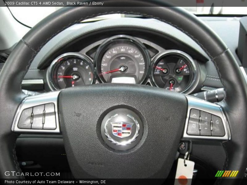 Black Raven / Ebony 2009 Cadillac CTS 4 AWD Sedan