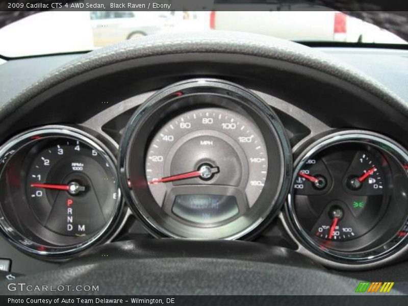 Black Raven / Ebony 2009 Cadillac CTS 4 AWD Sedan