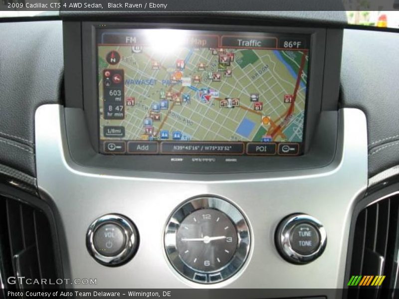 Black Raven / Ebony 2009 Cadillac CTS 4 AWD Sedan