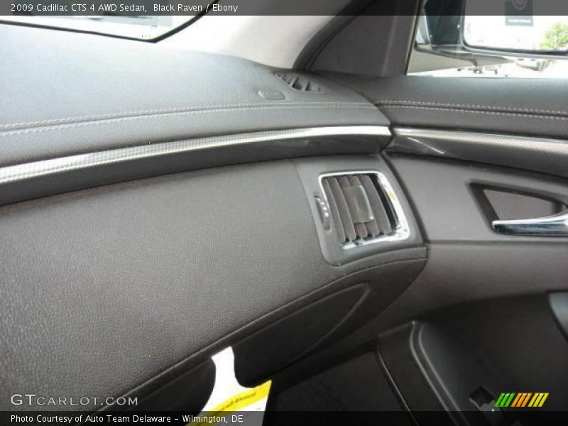 Black Raven / Ebony 2009 Cadillac CTS 4 AWD Sedan