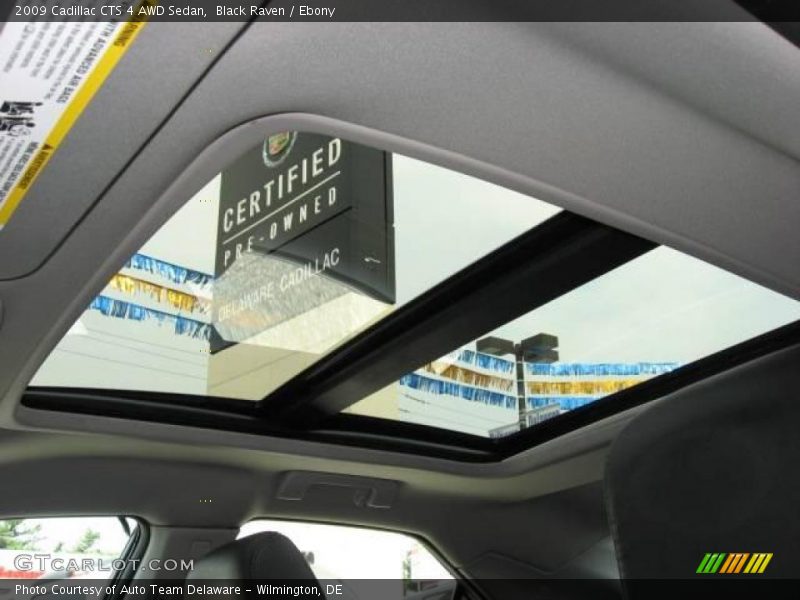Black Raven / Ebony 2009 Cadillac CTS 4 AWD Sedan