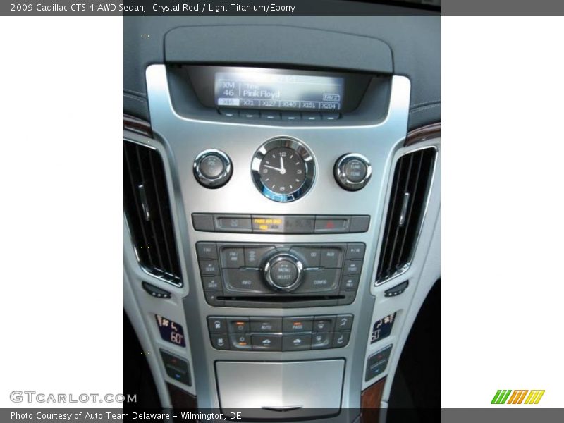 Crystal Red / Light Titanium/Ebony 2009 Cadillac CTS 4 AWD Sedan