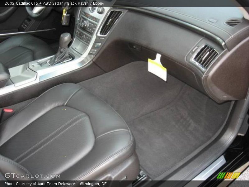 Black Raven / Ebony 2009 Cadillac CTS 4 AWD Sedan