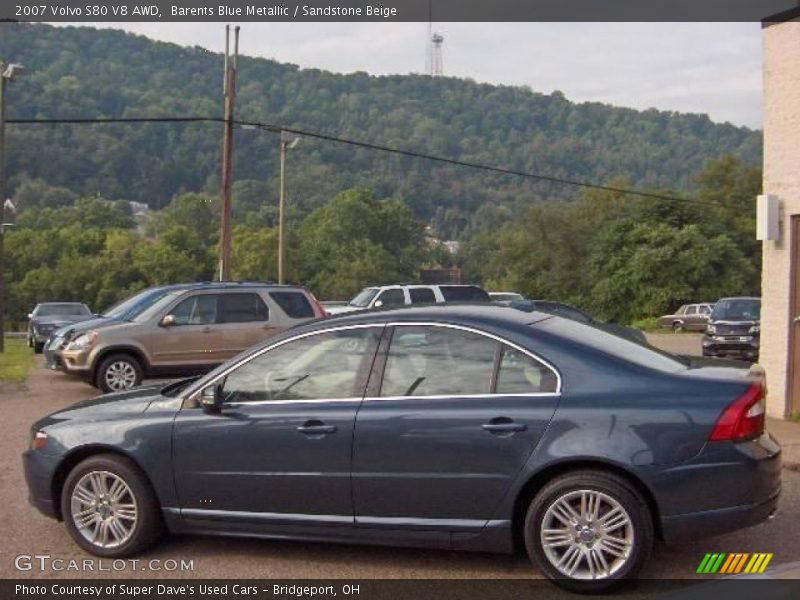 Barents Blue Metallic / Sandstone Beige 2007 Volvo S80 V8 AWD