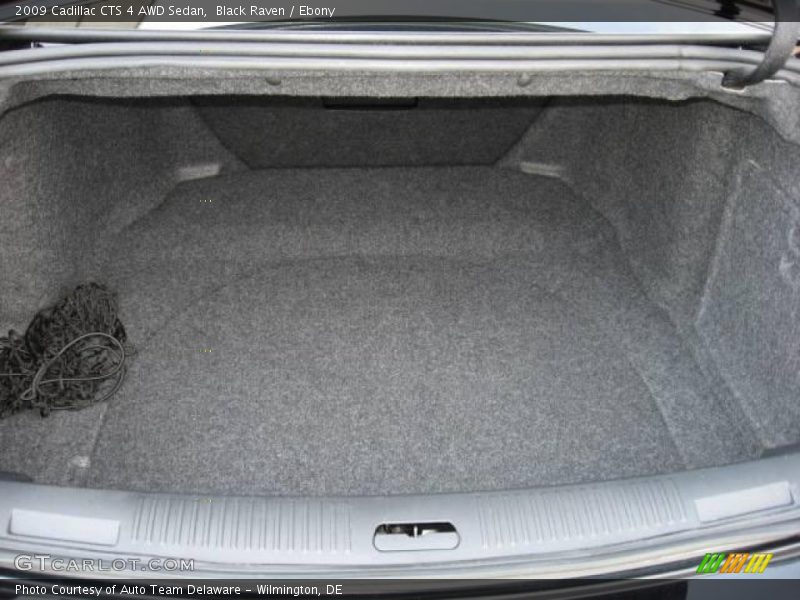Black Raven / Ebony 2009 Cadillac CTS 4 AWD Sedan