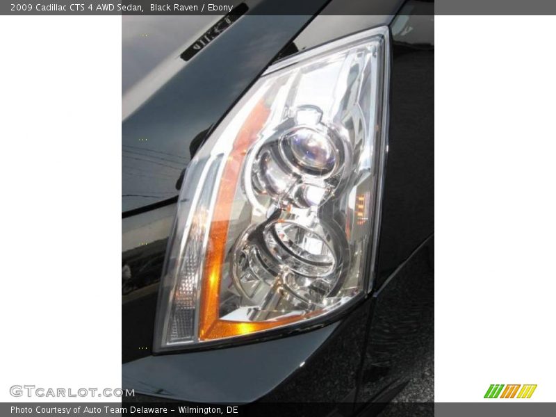 Black Raven / Ebony 2009 Cadillac CTS 4 AWD Sedan