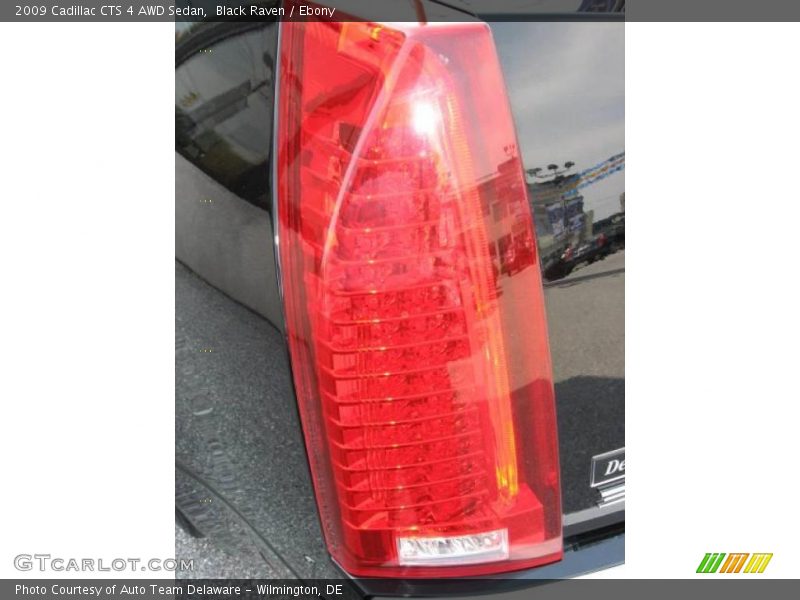 Black Raven / Ebony 2009 Cadillac CTS 4 AWD Sedan