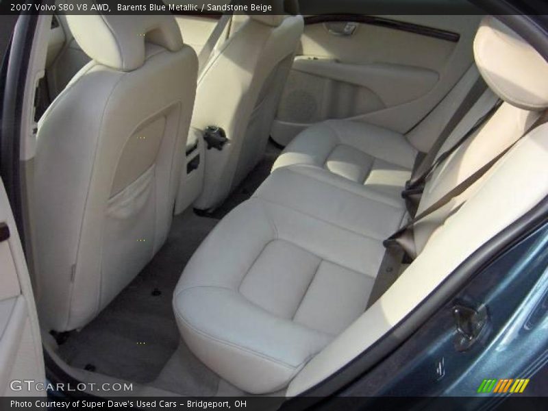 Barents Blue Metallic / Sandstone Beige 2007 Volvo S80 V8 AWD