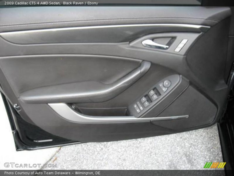 Black Raven / Ebony 2009 Cadillac CTS 4 AWD Sedan