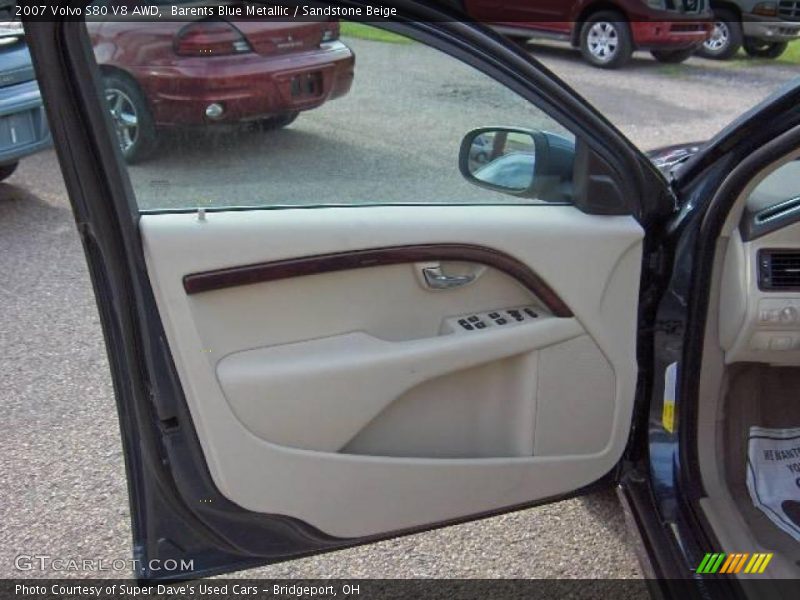 Barents Blue Metallic / Sandstone Beige 2007 Volvo S80 V8 AWD
