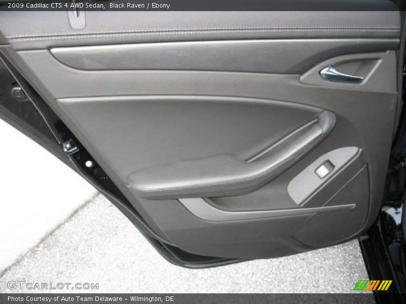 Black Raven / Ebony 2009 Cadillac CTS 4 AWD Sedan