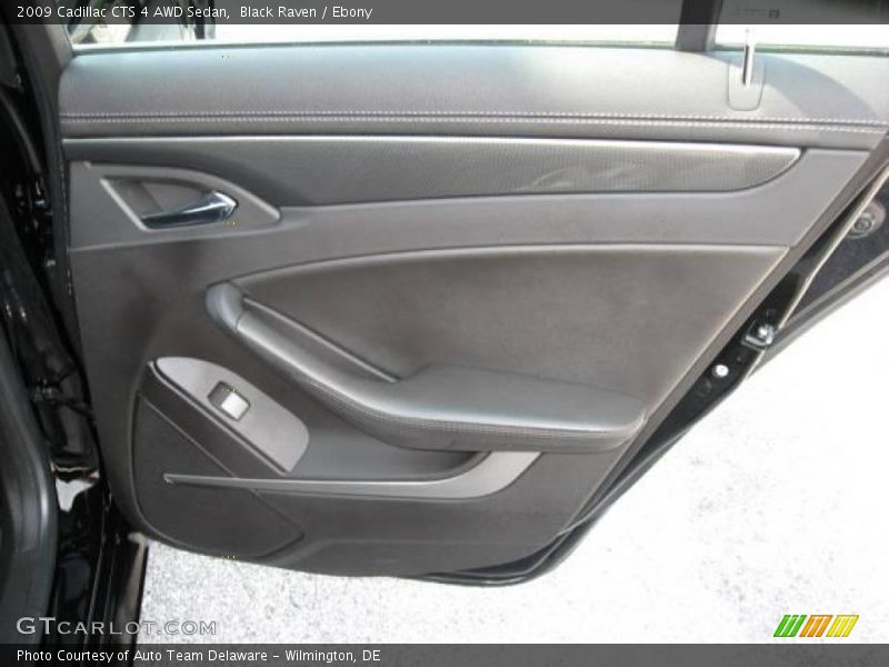 Black Raven / Ebony 2009 Cadillac CTS 4 AWD Sedan