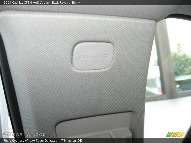 Black Raven / Ebony 2009 Cadillac CTS 4 AWD Sedan