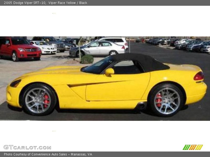 Viper Race Yellow / Black 2005 Dodge Viper SRT-10