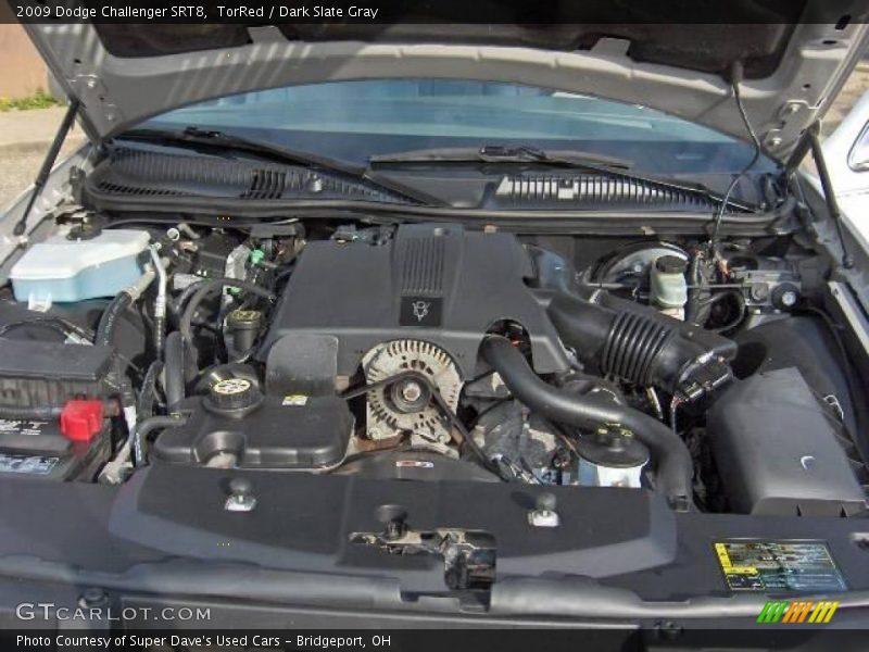 TorRed / Dark Slate Gray 2009 Dodge Challenger SRT8