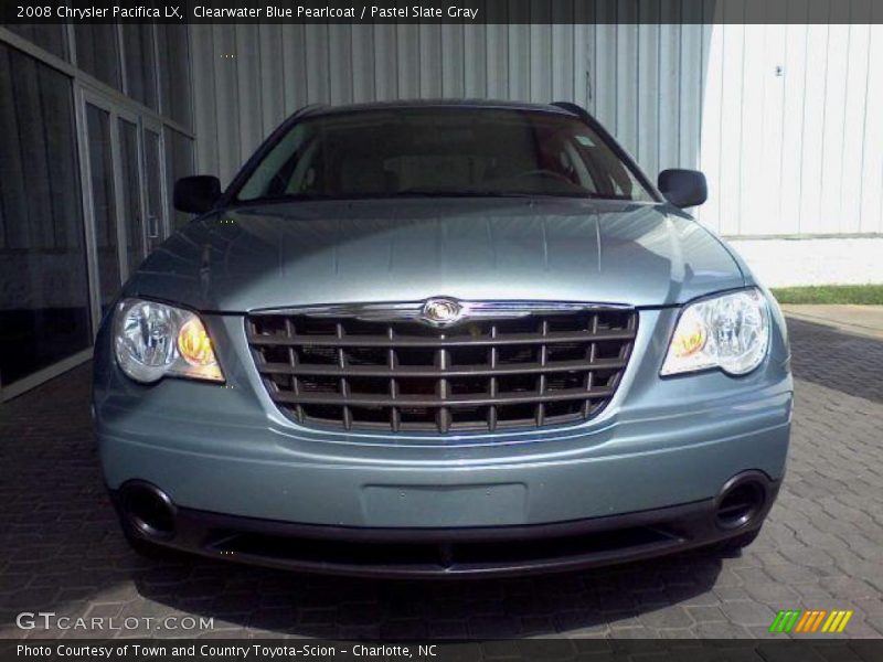 Clearwater Blue Pearlcoat / Pastel Slate Gray 2008 Chrysler Pacifica LX