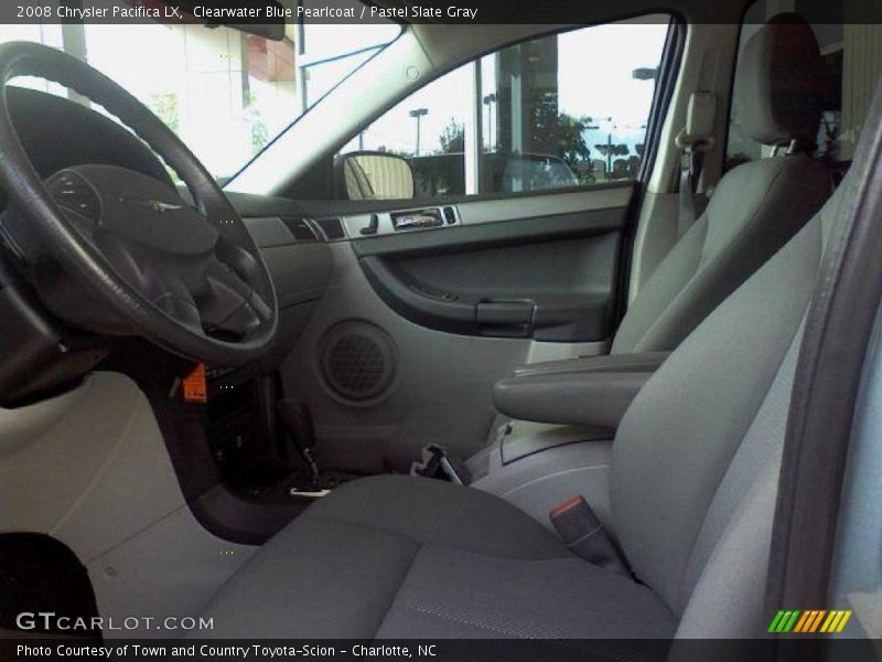 Clearwater Blue Pearlcoat / Pastel Slate Gray 2008 Chrysler Pacifica LX