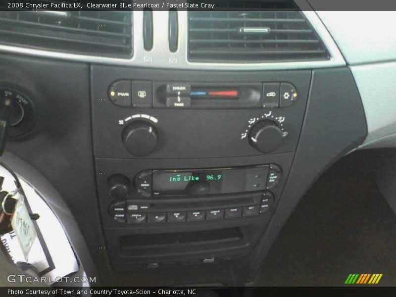 Clearwater Blue Pearlcoat / Pastel Slate Gray 2008 Chrysler Pacifica LX