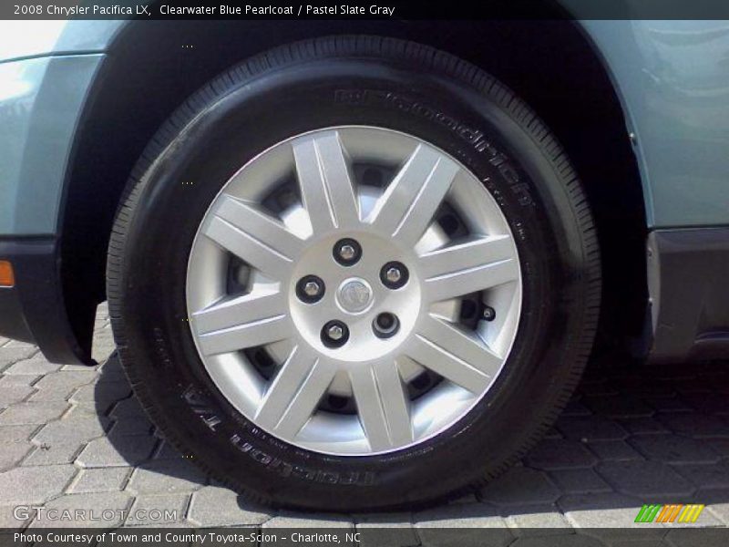 Clearwater Blue Pearlcoat / Pastel Slate Gray 2008 Chrysler Pacifica LX