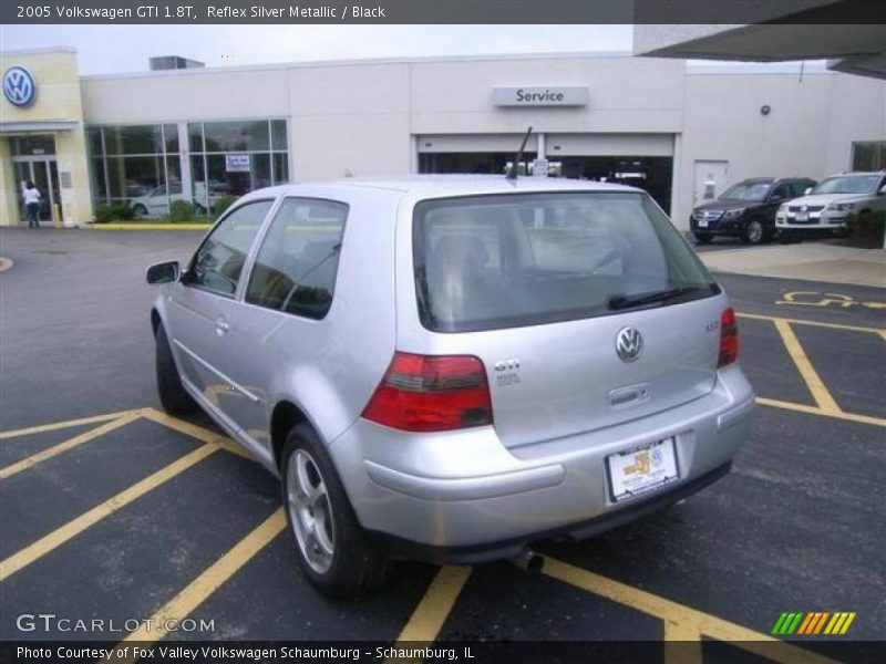 Reflex Silver Metallic / Black 2005 Volkswagen GTI 1.8T