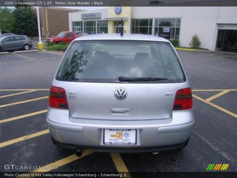 Reflex Silver Metallic / Black 2005 Volkswagen GTI 1.8T