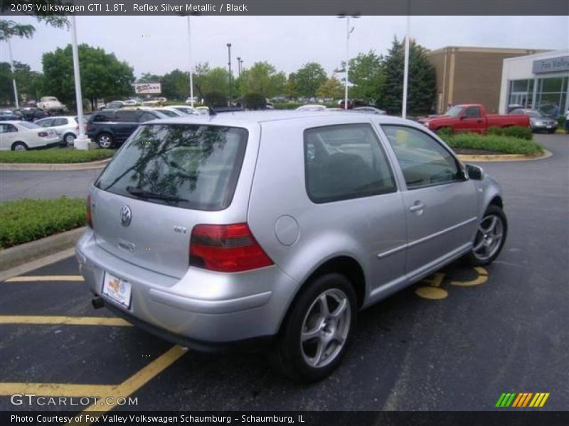 Reflex Silver Metallic / Black 2005 Volkswagen GTI 1.8T