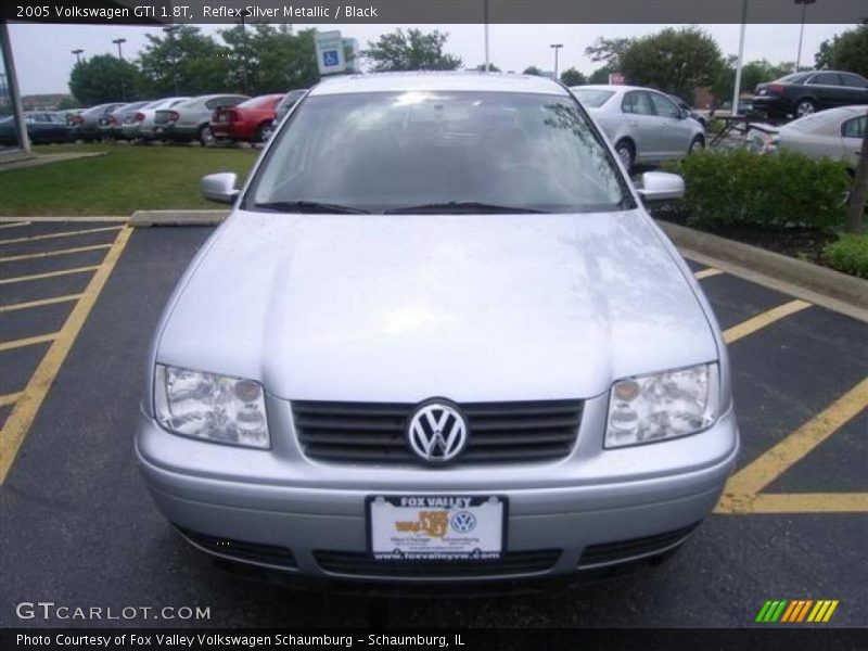Reflex Silver Metallic / Black 2005 Volkswagen GTI 1.8T