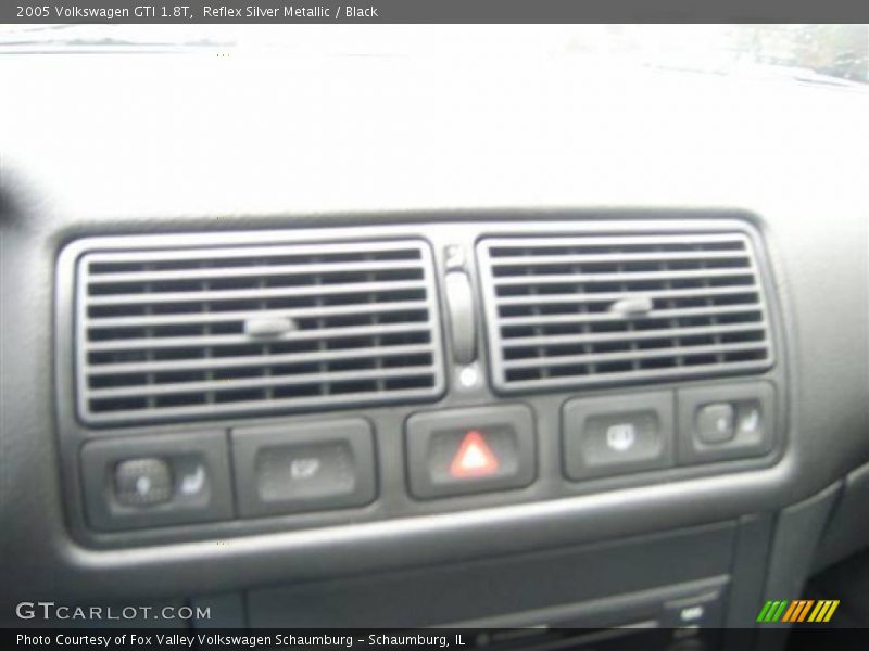Reflex Silver Metallic / Black 2005 Volkswagen GTI 1.8T