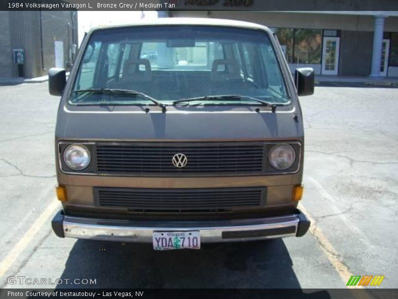 Bronze Grey / Medium Tan 1984 Volkswagen Vanagon L