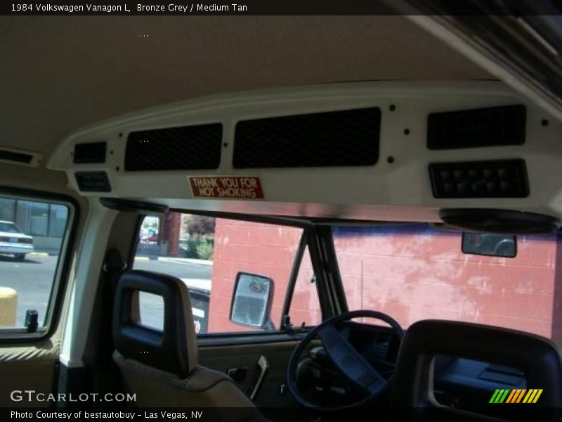Bronze Grey / Medium Tan 1984 Volkswagen Vanagon L
