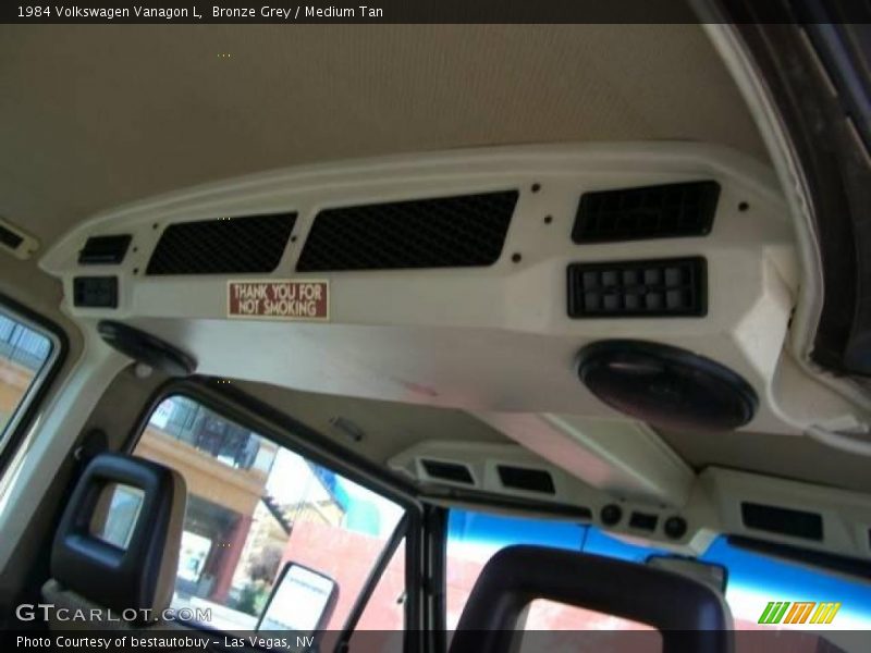 Bronze Grey / Medium Tan 1984 Volkswagen Vanagon L