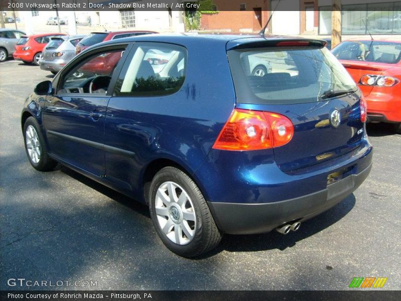 Shadow Blue Metallic / Art Grey 2008 Volkswagen Rabbit 2 Door