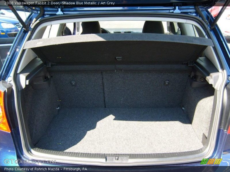 Shadow Blue Metallic / Art Grey 2008 Volkswagen Rabbit 2 Door