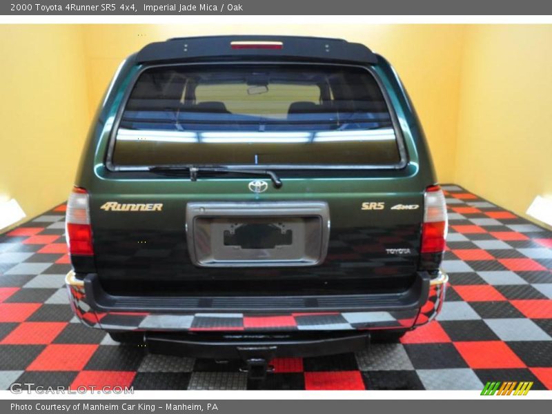 Imperial Jade Mica / Oak 2000 Toyota 4Runner SR5 4x4