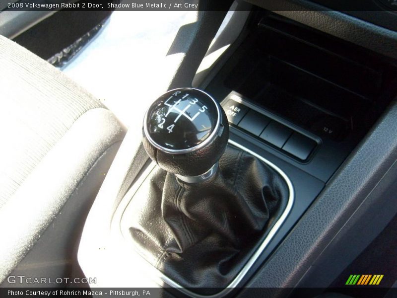 Shadow Blue Metallic / Art Grey 2008 Volkswagen Rabbit 2 Door